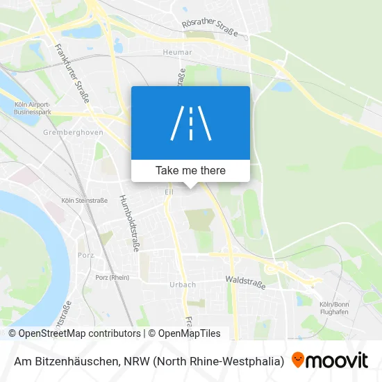 Am Bitzenhäuschen map