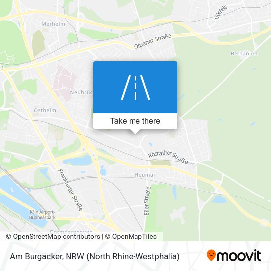 Карта Am Burgacker