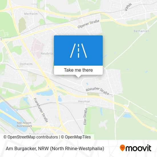 Карта Am Burgacker