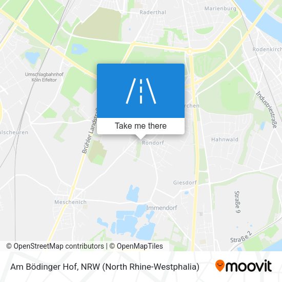 Am Bödinger Hof map