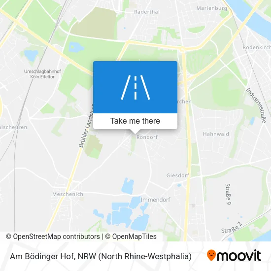 Карта Am Bödinger Hof