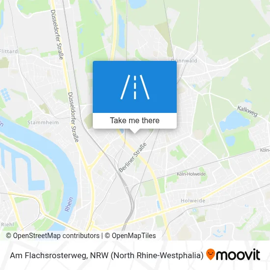 Am Flachsrosterweg map