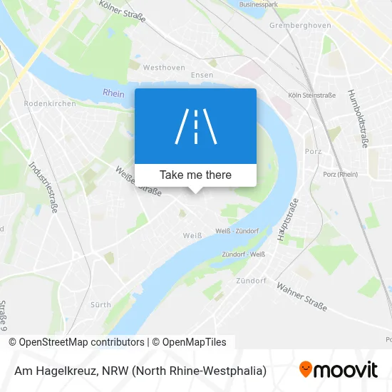 Am Hagelkreuz map