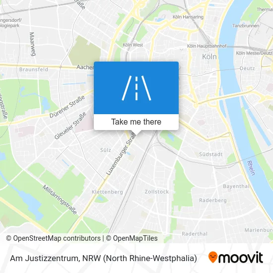 Карта Am Justizzentrum