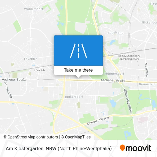 Am Klostergarten map