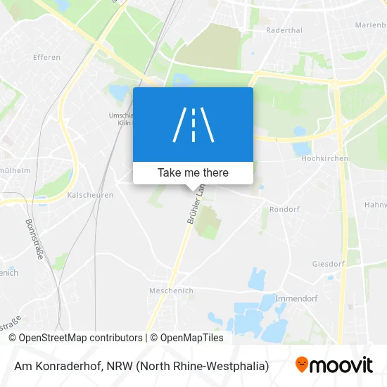Am Konraderhof map