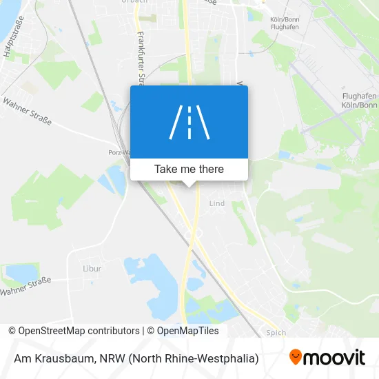Am Krausbaum map