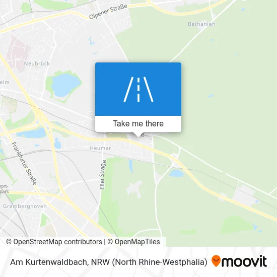 Am Kurtenwaldbach map