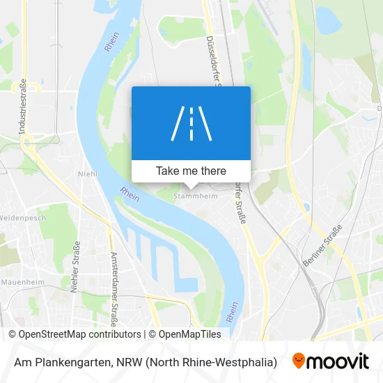 Am Plankengarten map