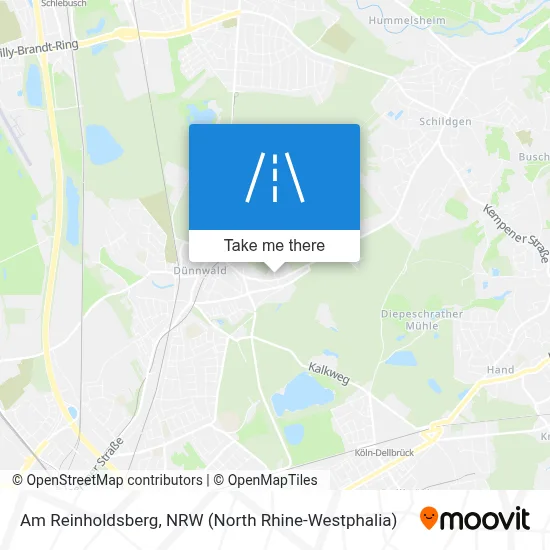 Am Reinholdsberg map