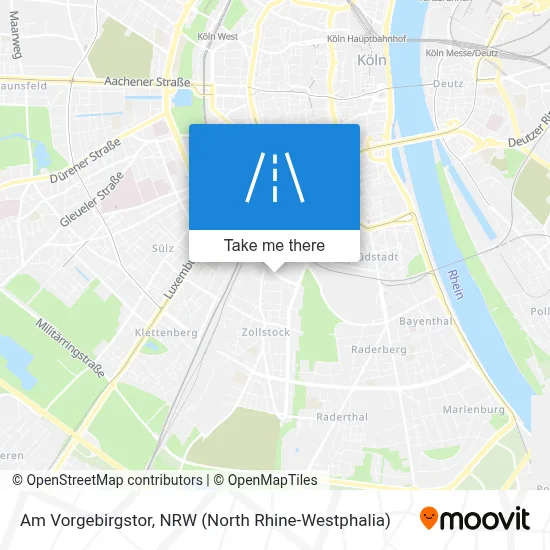 Am Vorgebirgstor map