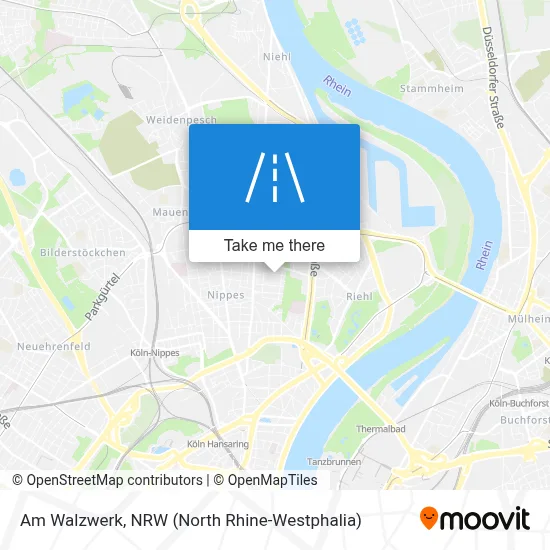 Am Walzwerk map