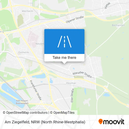 Am Ziegelfeld map