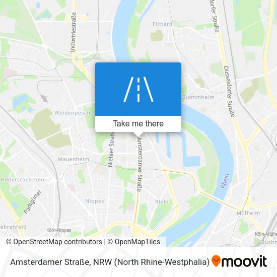 Amsterdamer Straße map