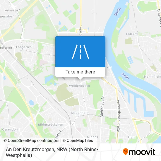 An Den Kreutzmorgen map