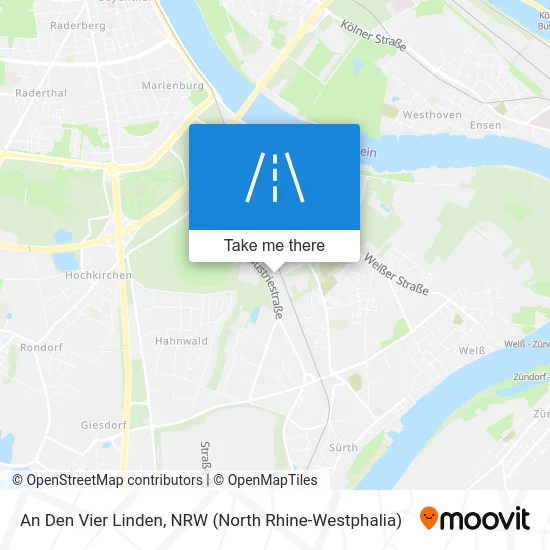 Карта An Den Vier Linden