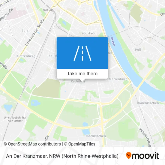 An Der Kranzmaar map