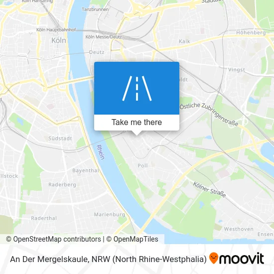 An Der Mergelskaule map