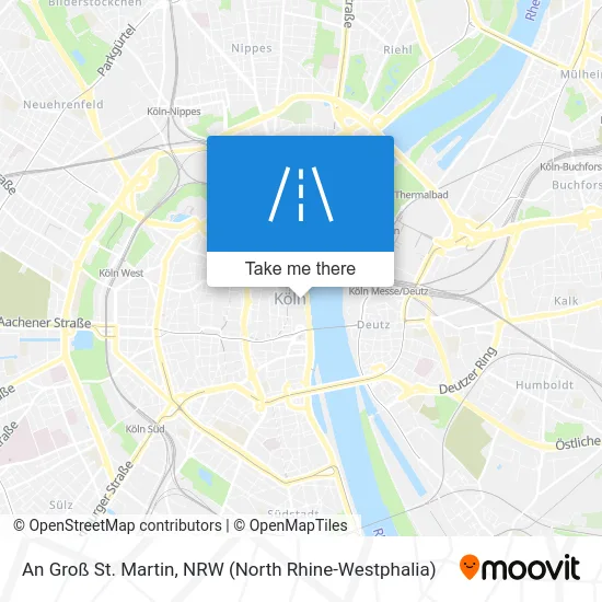 An Groß St. Martin map