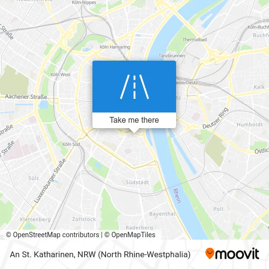 An St. Katharinen map