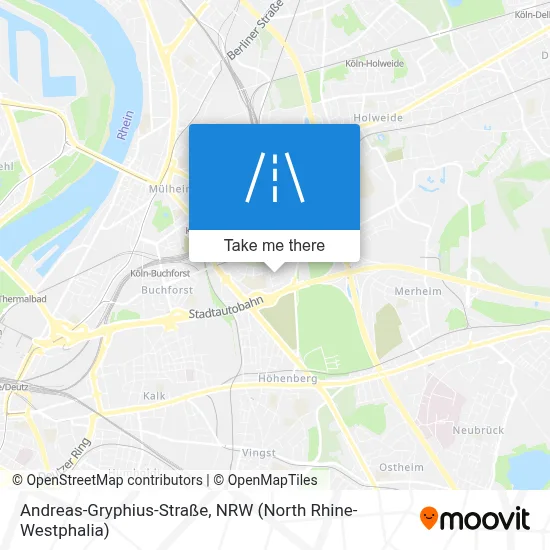 Andreas-Gryphius-Straße map