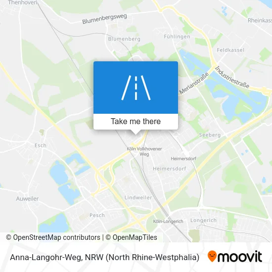Карта Anna-Langohr-Weg