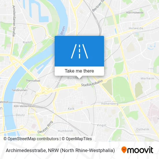 Archimedesstraße map