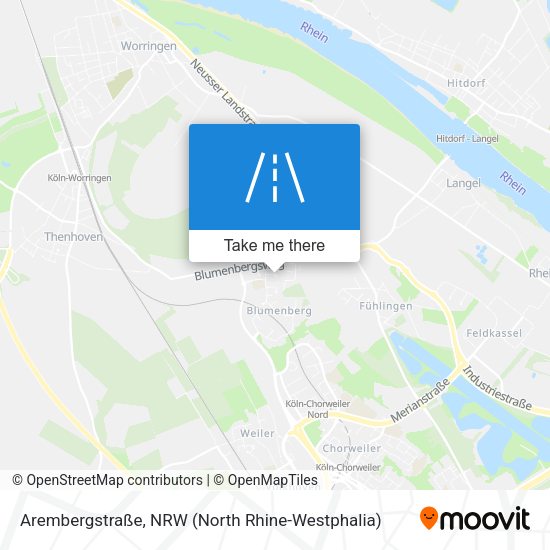 Arembergstraße map