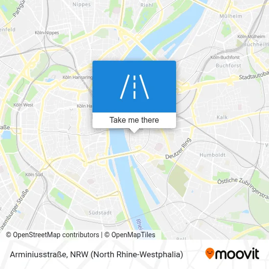 Arminiusstraße map