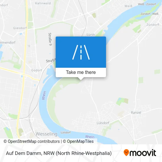 Карта Auf Dem Damm