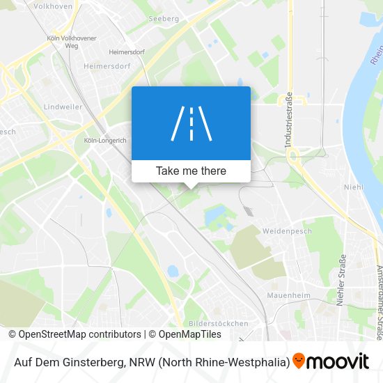 Auf Dem Ginsterberg map