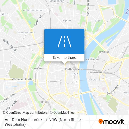 Auf Dem Hunnenrücken map