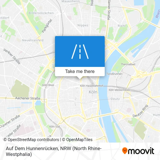 Auf Dem Hunnenrücken map