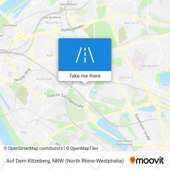 Карта Auf Dem Kitzeberg