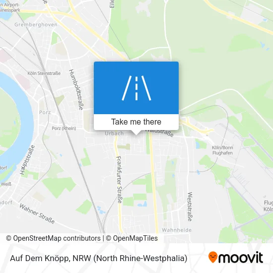 Карта Auf Dem Knöpp