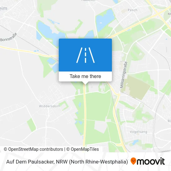 Карта Auf Dem Paulsacker