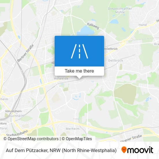 Карта Auf Dem Pützacker