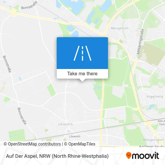 Auf Der Aspel map