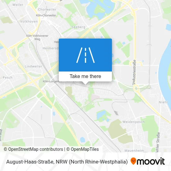 August-Haas-Straße map