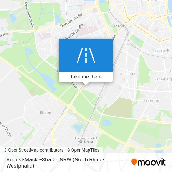 August-Macke-Straße map
