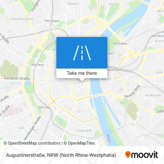 Карта Augustinerstraße