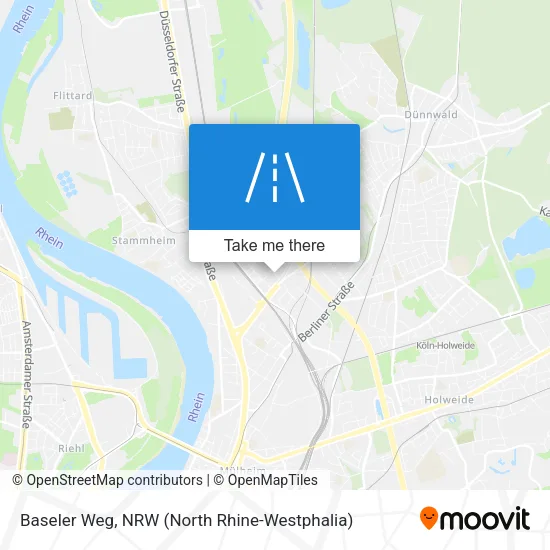 Карта Baseler Weg