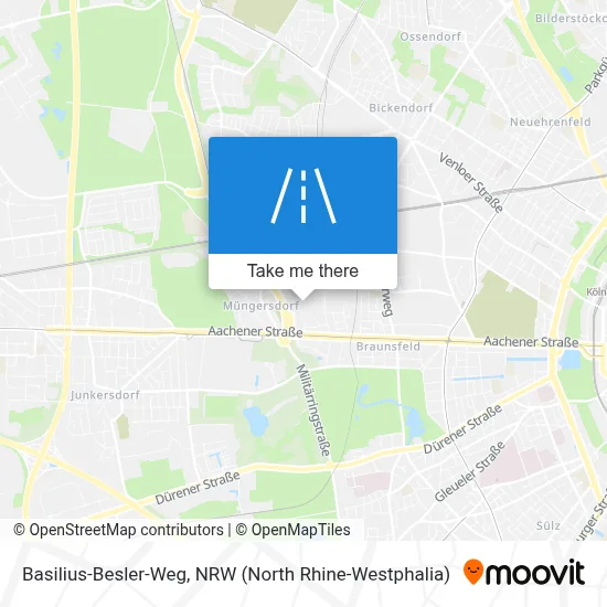 Basilius-Besler-Weg map