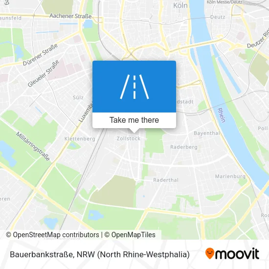 Bauerbankstraße map