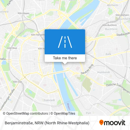 Карта Benjaminstraße
