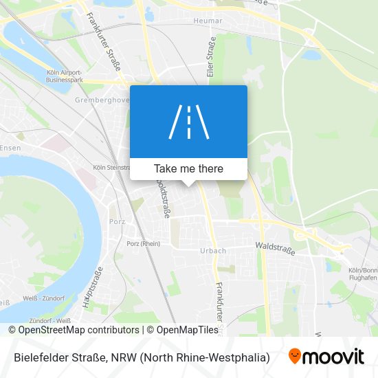 Bielefelder Straße map