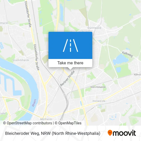 Bleicheroder Weg map