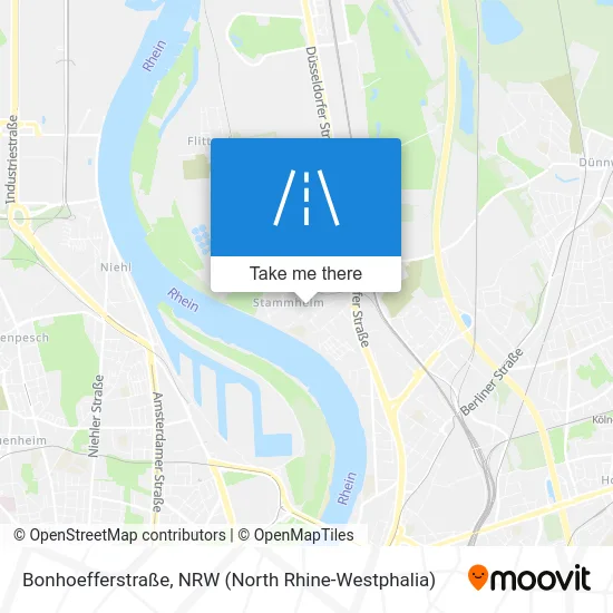 Bonhoefferstraße map