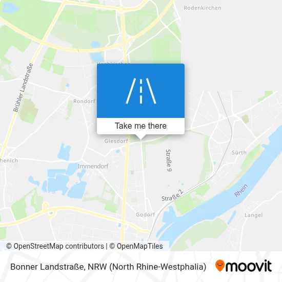 Bonner Landstraße map