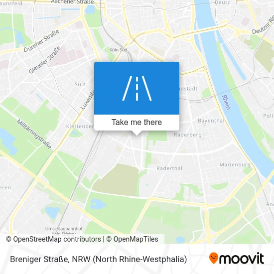 Breniger Straße map